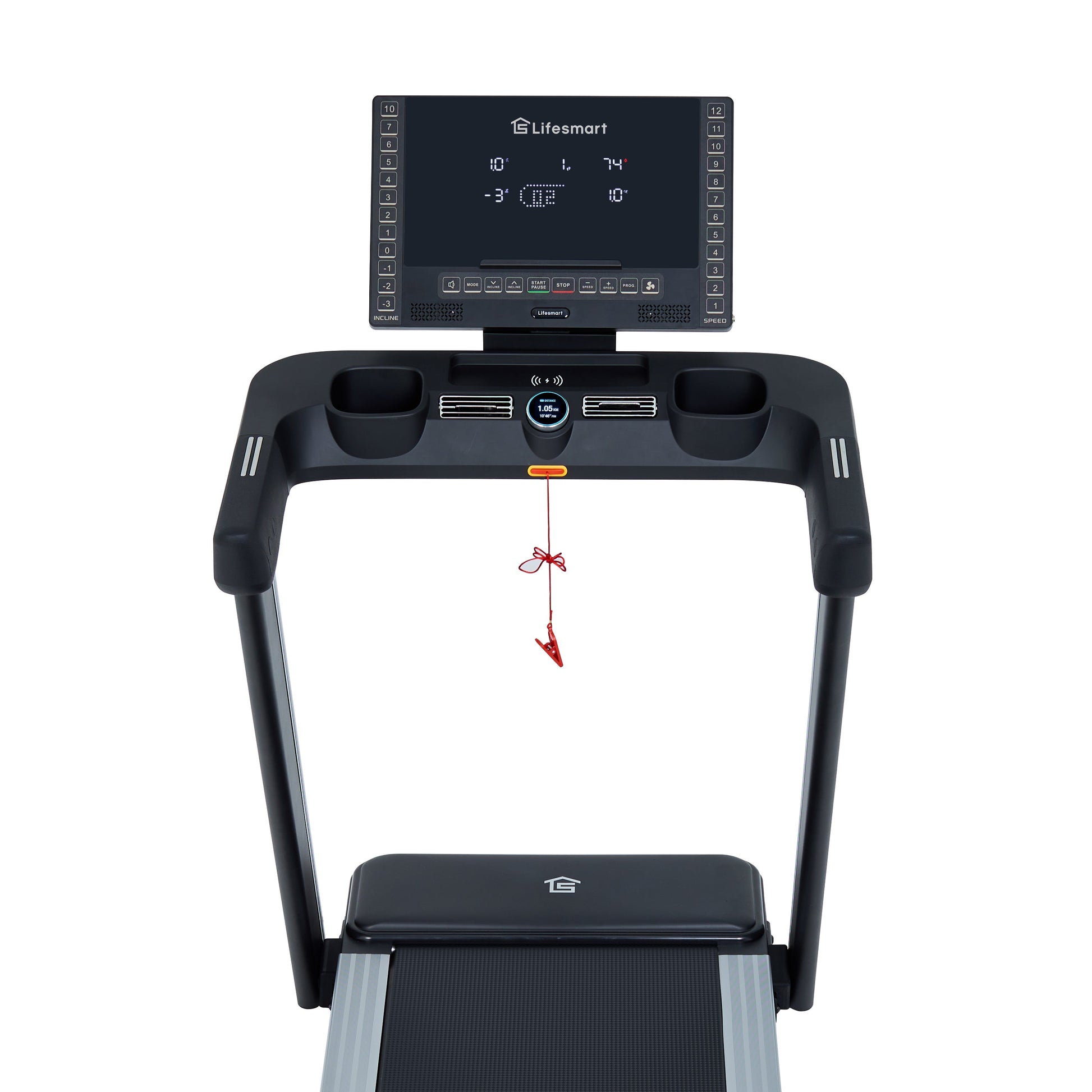 TM4500 Lifesmart Treadmill display with powertouch technology