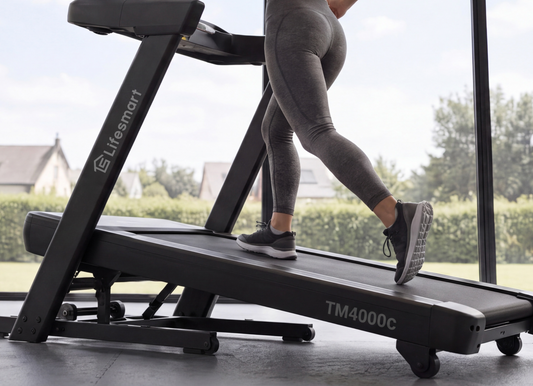 TM4000C LifeSmart treadmill with PowerTouch auto incline technology